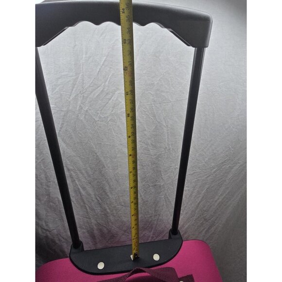 Bratz Babyz Suit Case Yasmin & Frog Pink Black Rolling Travel Bag - Picture 8 of 11